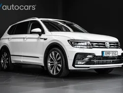 Vit Begagnad 2020 VW Tiguan Allspace R-line SUV | 378 750 kr
