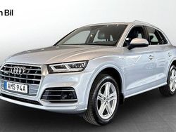 Silver (florettsilver metallic) Begagnad 2019 Audi Q5 S-Line SUV | 319 000 kr (Marknadspris)