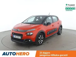 Orange Begagnad 2017 Citroën C3 PureTech Halvkombi | 125 000 kr (Marknadspris)