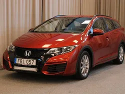 Röd Begagnad 2015 Honda Civic Comfort Kombi | 134 900 kr (Lite dyr)