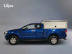 Blå Begagnad 2021 Ford Ranger XLT Pickup | 339 000 kr
