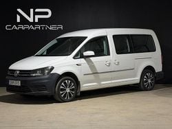 Vit Begagnad 2018 VW Caddy Maxi Life Life Minibuss | 119 900 kr (Superpris)