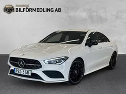 Vit Begagnad 2019 Mercedes CLA200 AMG Sportkupé | 319 800 kr (Marknadspris)