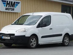 Vit Begagnad 2014 Peugeot Partner Minibuss | 69 900 kr (Dyr)