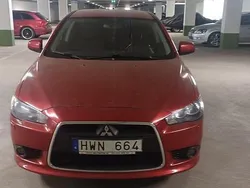 Röd Begagnad 2009 Mitsubishi Lancer Sportback Halvkombi | 63 500 kr (Dyr)