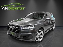 Grå Begagnad 2017 Audi Q7 S-Line SUV | 439 900 kr (Lite dyr)