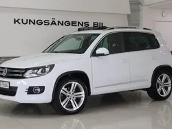 Vit Begagnad 2014 VW Tiguan R-line SUV | 169 900 kr (Marknadspris)