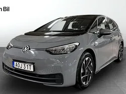 Grå Begagnad 2021 VW ID.3 Pro Performance Halvkombi | 229 900 kr (Bra pris)