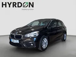 Svart Begagnad 2015 BMW 218 Active Tourer Minibuss | 99 900 kr (Marknadspris)