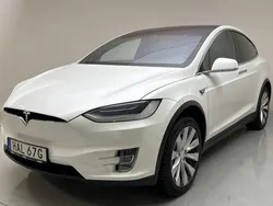 Vit Begagnad 2019 Tesla Model X SUV | 375 000 kr (Bra pris)