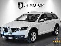 Vit Begagnad 2018 Skoda Octavia Scout Kombi | 159 900 kr (Marknadspris)