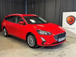 Röd Begagnad 2019 Ford Focus Kombi | 179 900 kr (Marknadspris)