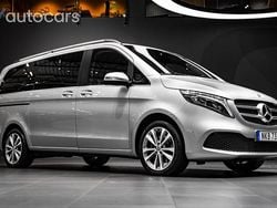 Silver Begagnad 2020 Mercedes V300 Minibuss | 598 000 kr (Marknadspris)