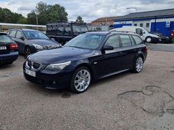 Svart Begagnad 2008 BMW 530 M Sport Kombi | 75 000 kr (Marknadspris)