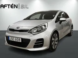 Grå Begagnad 2015 Kia Rio Halvkombi | 79 800 kr (Bra pris)