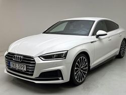 Vit Begagnad 2017 Audi A5 Sportback S-Line Halvkombi | 259 900 kr (Marknadspris)