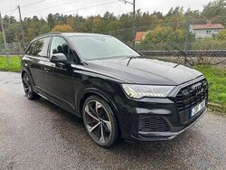 Svart Begagnad 2020 Audi Q7 S-Line SUV | 635 000 kr (Lite dyr)