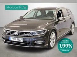 Mörkgrå Begagnad 2017 VW Passat R-line Kombi | 219 900 kr (Marknadspris)