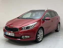 Röd Begagnad 2015 Kia Ceed | 132 800 kr (Marknadspris)