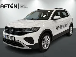 Vit Ny 2024 VW T-Cross Life SUV | 279 900 kr (Marknadspris)