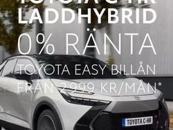Silver Ny 2024 Toyota C-HR Active SUV | 446 400 kr (Marknadspris)