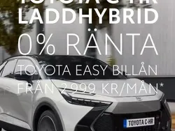 Silver Ny 2024 Toyota C-HR Active SUV | 446 400 kr (Dyr)