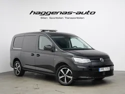 Svart Begagnad 2023 VW Caddy Maxi Minibuss | 329 000 kr (Dyr)