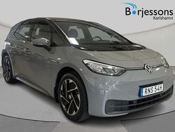 Grå Begagnad 2022 VW ID.3 Pro Performance Halvkombi | 254 000 kr (Marknadspris)