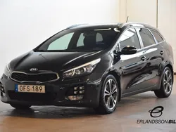 Svart Begagnad 2016 Kia Ceed Sportswagon GT-Line Kombi | 139 900 kr (Marknadspris)