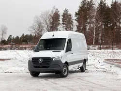 Vit Ny 2025 Mercedes E-Sprinter Van | 1 106 250 kr