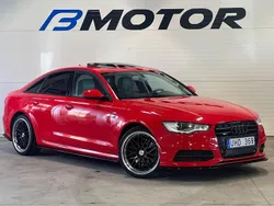 Röd Begagnad 2012 Audi A6 Comfort Sedan | 159 900 kr (Marknadspris)