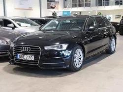 Svart Begagnad 2016 Audi A6 Kombi | 159 900 kr (Marknadspris)