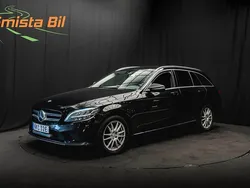 Svart Begagnad 2019 Mercedes C220 Kombi | 208 900 kr (Superpris)