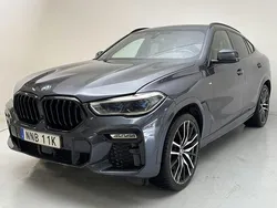 Grå Begagnad 2021 BMW X6 M Sport SUV | 625 000 kr