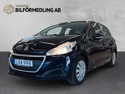 Mörkblå Begagnad 2015 Peugeot 208 Halvkombi | 64 900 kr (Marknadspris)