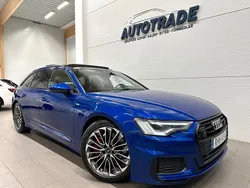 Blå Begagnad 2023 Audi A6 S-Line Kombi | 549 900 kr (Dyr)