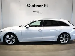Vit Begagnad 2023 Audi A4 S-Line Kombi | 364 900 kr (Bra pris)