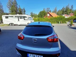Grå Begagnad 2015 Kia Rio Halvkombi | 81 500 kr (Bra pris)