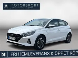 Vit Begagnad 2022 Hyundai i20 Halvkombi | 184 900 kr (Marknadspris)