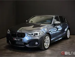 Grå Begagnad 2017 BMW 118 M Sport Halvkombi | 174 900 kr (Marknadspris)