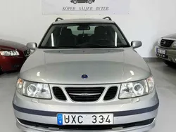 Ljusgrå (grå) Begagnad 2004 Saab 9-5 Vector Kombi | 14 899 kr (Marknadspris)