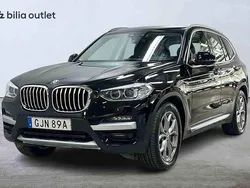 Svart Begagnad 2020 BMW X3 SUV | 379 900 kr