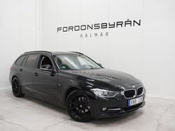 Svart Begagnad 2014 BMW 320 Sport Line Kombi | 109 800 kr (Bra pris)