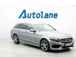 Palladiumsilver Begagnad 2015 Mercedes C220 AMG Kombi | 219 900 kr (Lite dyr)