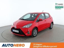 Röd Begagnad 2017 Toyota Yaris Hybrid Active Halvkombi | 152 000 kr (Bra pris)