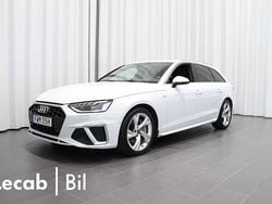 Glaciärvit metallic Begagnad 2023 Audi A4 S-Line Kombi | 339 500 kr (Bra pris)