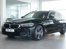 Svart Begagnad 2021 BMW 530e Kombi | 349 500 kr (Bra pris)