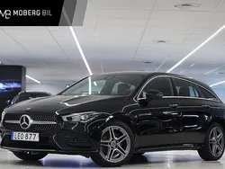 Svart Begagnad 2023 Mercedes CLA250e Shooting Brake AMG Kombi | 339 900 kr (Marknadspris)
