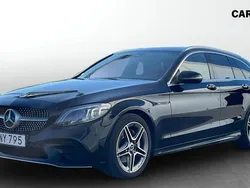 Vit Begagnad 2019 Mercedes C220 AMG line Kombi | 249 900 kr (Marknadspris)