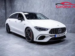 Vit Begagnad 2019 Mercedes CLA45 AMG AMG Kombi | 494 800 kr (Bra pris)